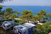Stellplätze am Meer - Camping Lanterna, Istrien, Adria, Kroatien