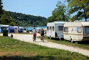 Wohnwagen Stellplätze nahe am Meer, Lanterna Premium Camping Resort, Kroatien
