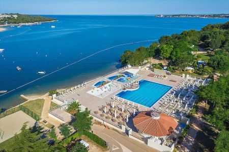 Pool am Meer - Lanterna Premium Camping Resort, Istrien