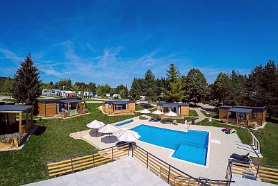Mobilhomes  am Pool - Plitvice Holiday Resort, Kroatien