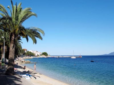 Kroatien Strand in Gradac, Makarska Riviera