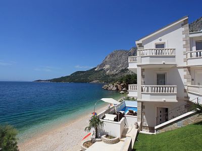 Kroatien Adria Makarska Riviera: Exklusive Ferienvilla am Strand