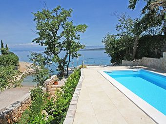 Ferienwohnung mit Pool am Meer - Insel Krk, Kroatien